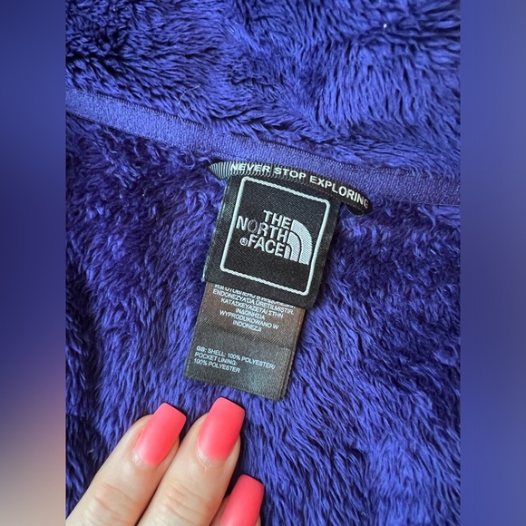 THE NORTH FACE Purple Mod-Osito Fleece Zip Jacket - Picture 6 of 11